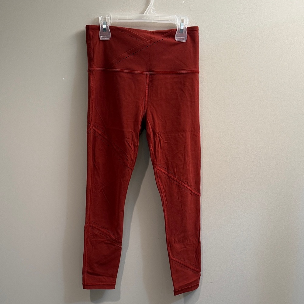 Athleta Rust Orange Leggings
